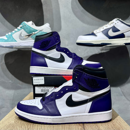 Jordan 1 High - Court Purple White