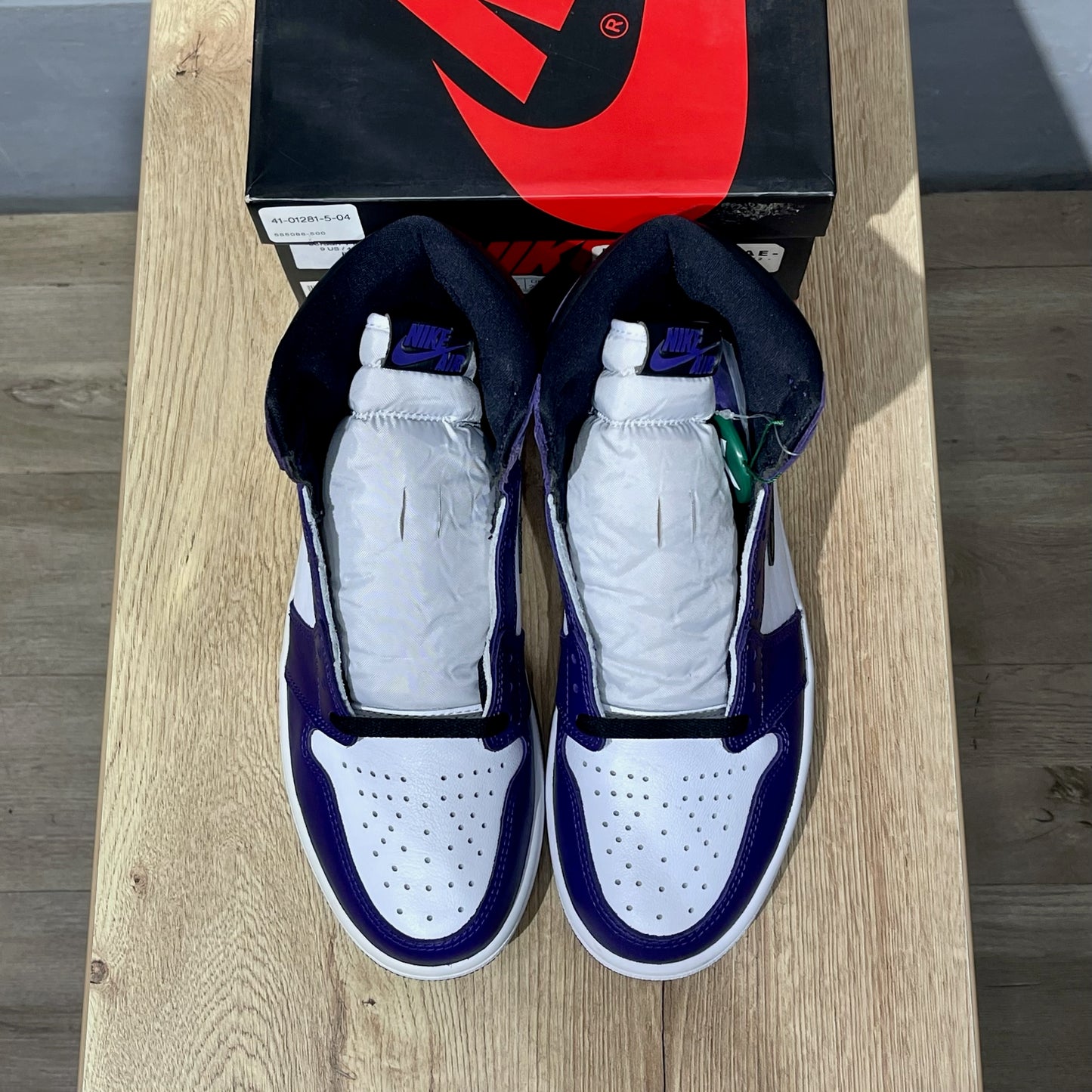 Jordan 1 High - Court Purple White