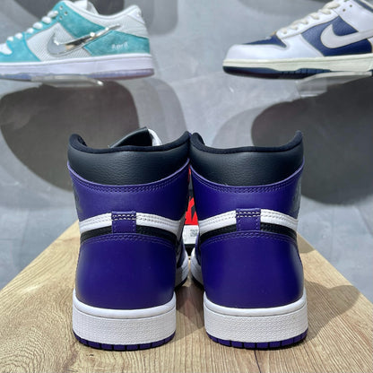 Jordan 1 High - Court Purple White