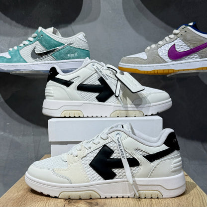 Off White Out Of Office Slim - White & Black