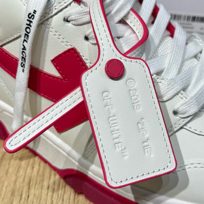 Off White Out Of Office - White & Fuchsia