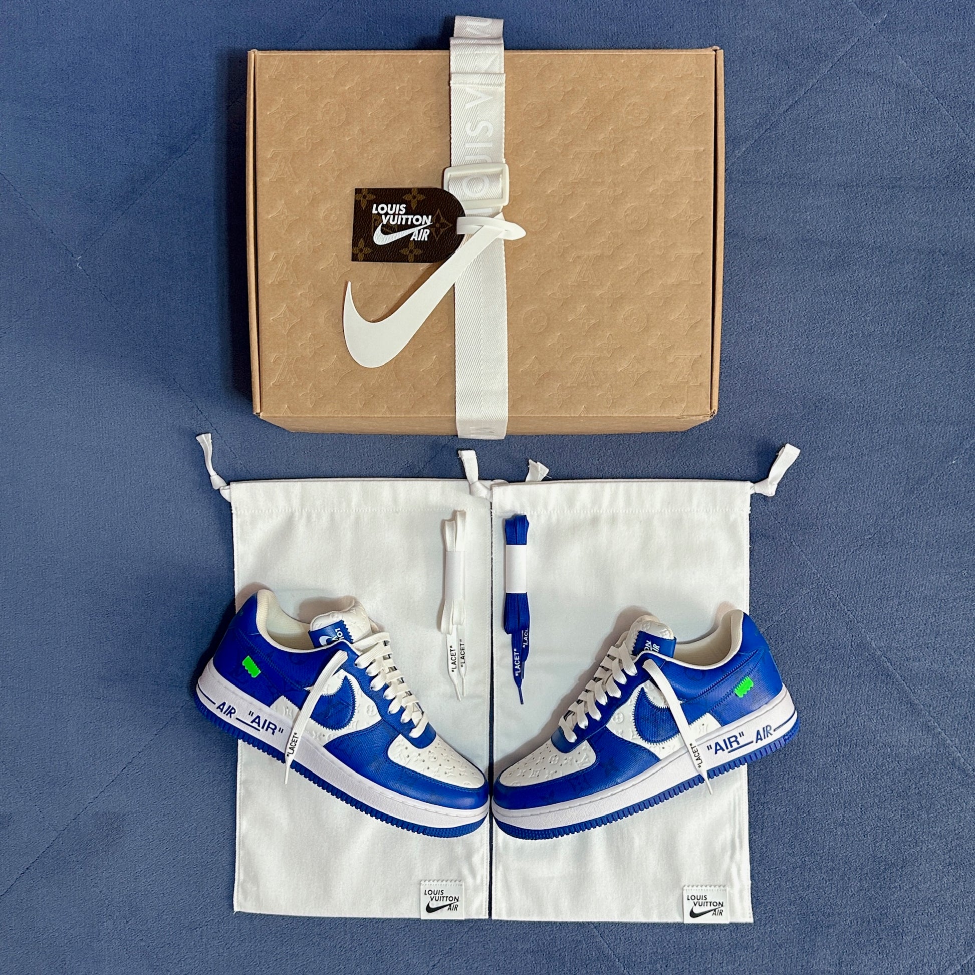 Nike x Louis Vuitton by Virgil Abloh Air Force Royal Blue