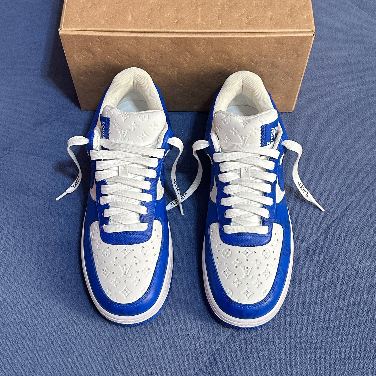 Nike x Louis Vuitton by Virgil Abloh Air Force 1 - Royal Blue