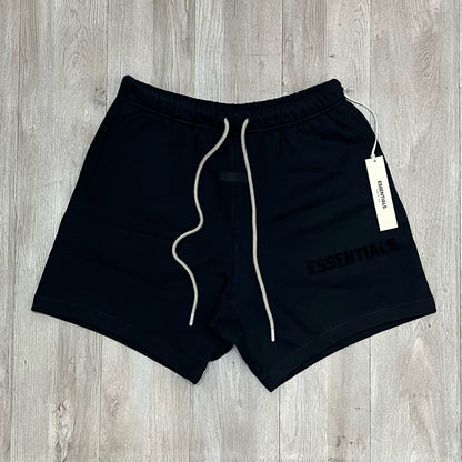 Essentials Drawstring Shorts - Jet Black