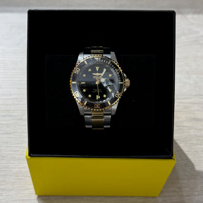 Invicta Pro Diver Watch Steel 40mm - Gold & Grey