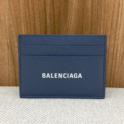 Balenciaga Logo Card Holder - Blue