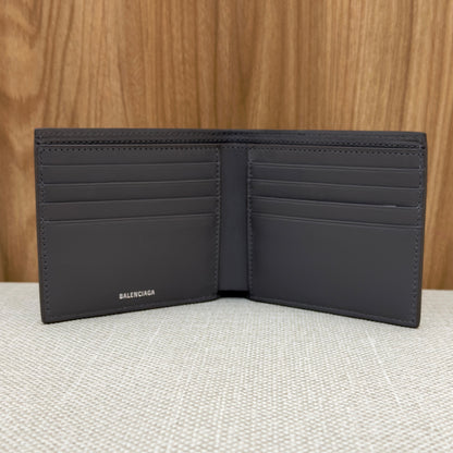 Balenciaga Monogram BB Wallet - Grey