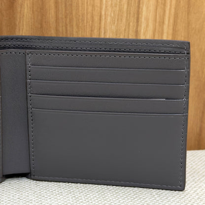 Balenciaga Monogram BB Wallet - Grey