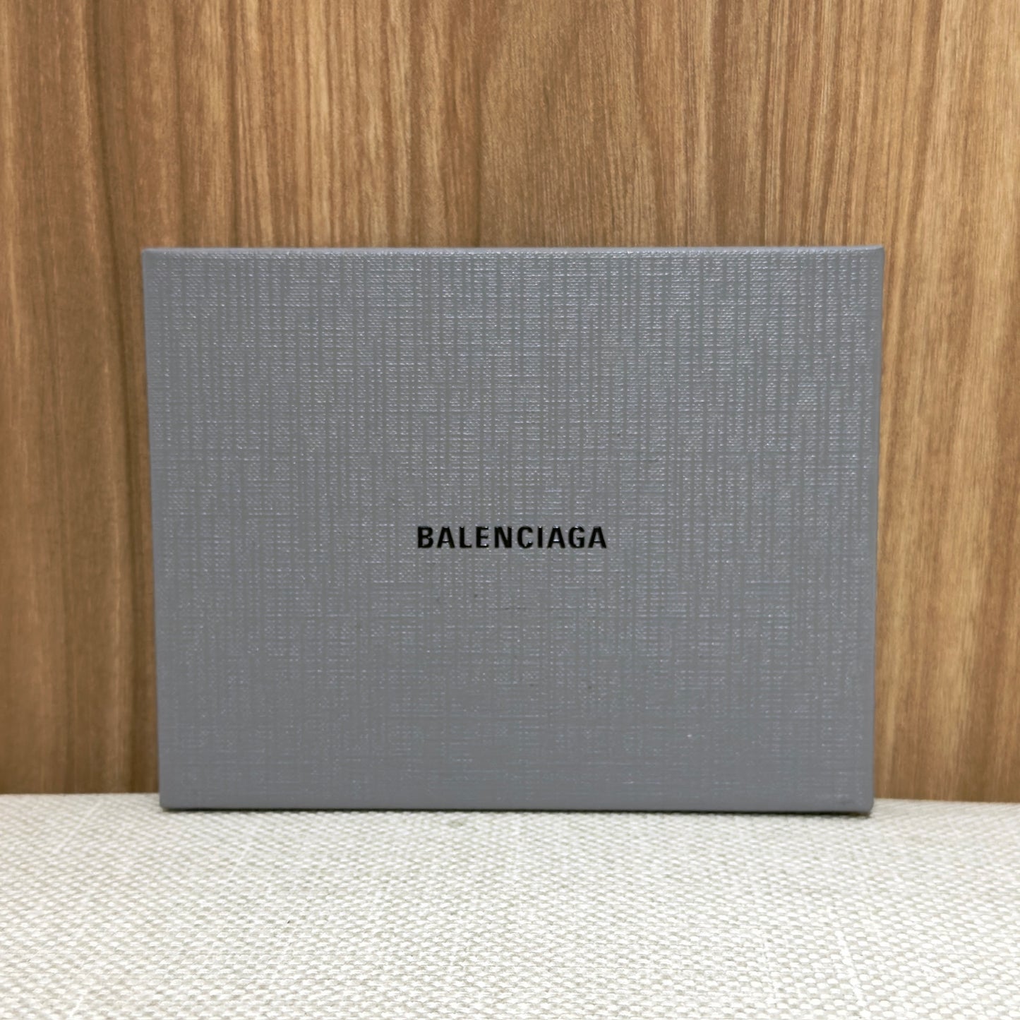Balenciaga Monogram BB Wallet - Grey