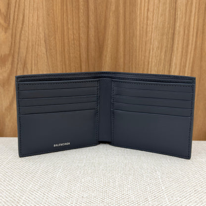 Balenciaga Monogram BB Wallet - Blue