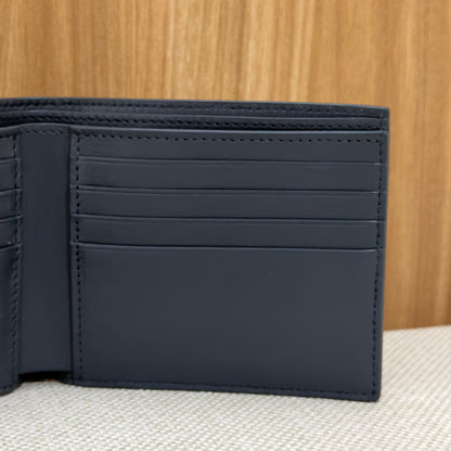Balenciaga Monogram BB Wallet - Blue