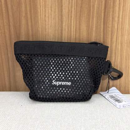 Supreme Mesh Mini Pouch - Black