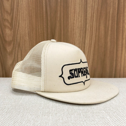 Supreme Logo Cap - Beige