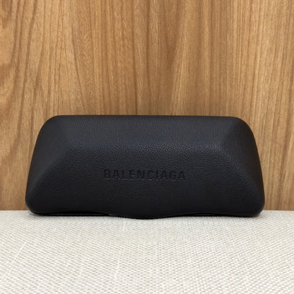 Balenciaga Square Rectangle Sunglasses - Yellow & Silver