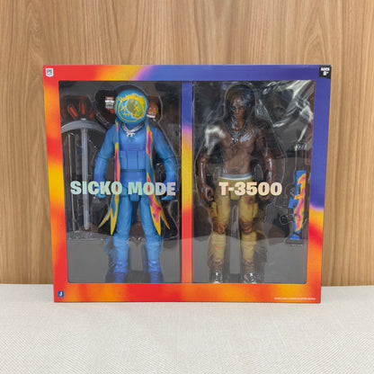 Travis Scott Cactus Jack x Fornite Action Figure Duo Set