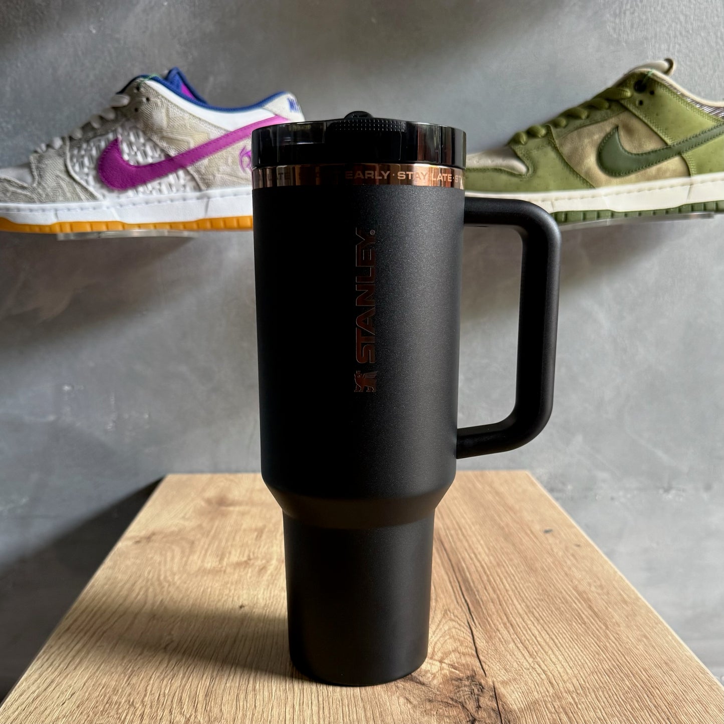 Stanley x Messi Quencher ProTour Flip Tumbler 40 oz / 1.2 L - Black