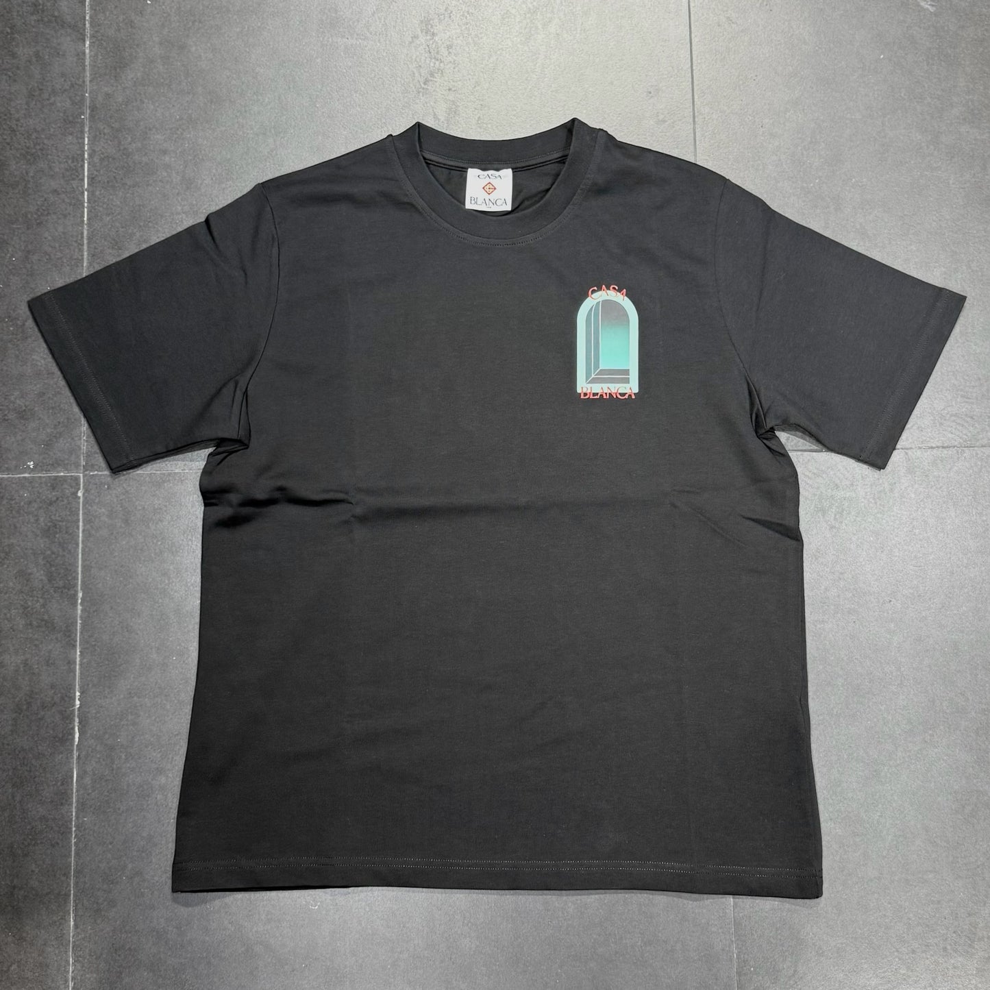 Casablanca L'Arch Printed Tee - Black