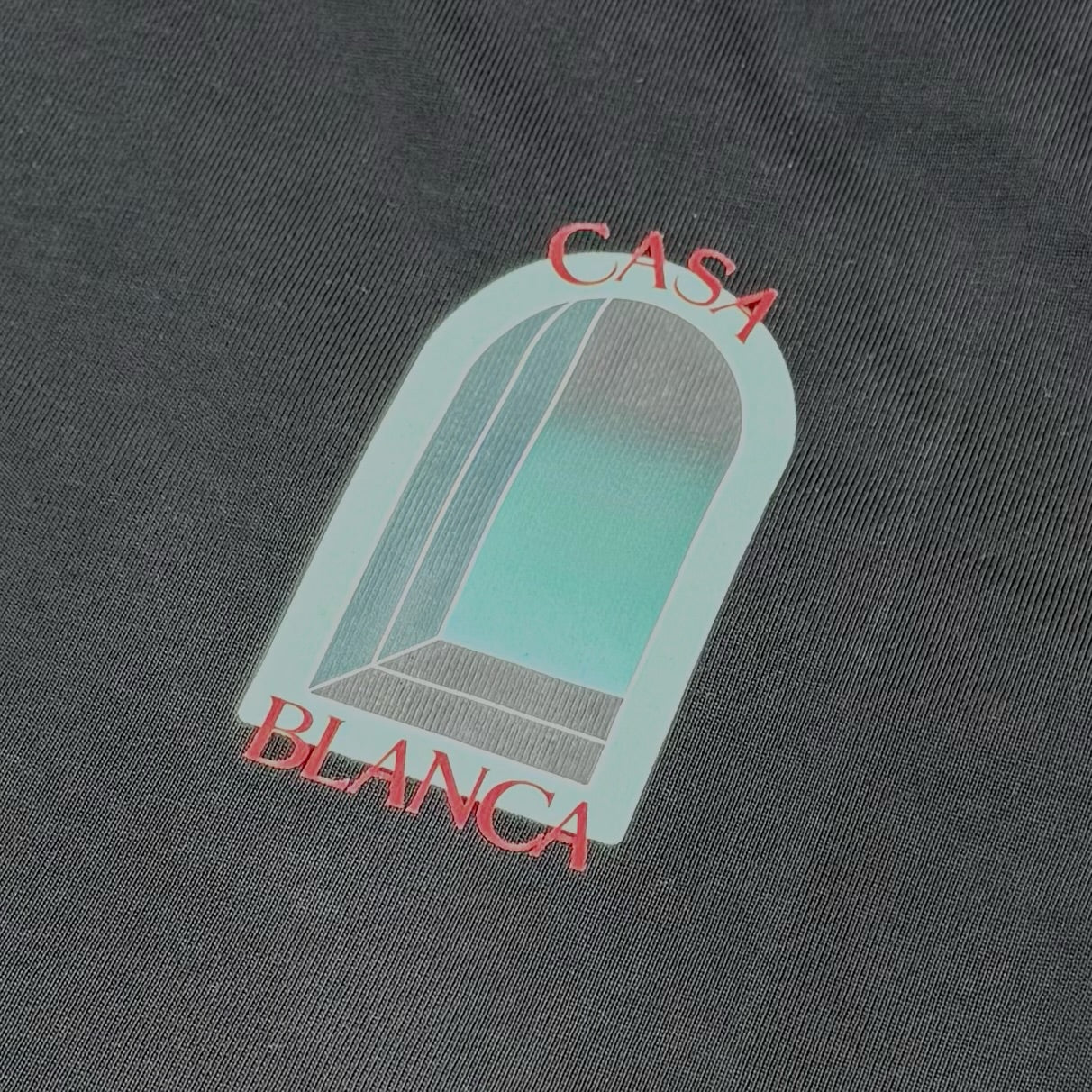 Casablanca L'Arch Printed Tee - Black
