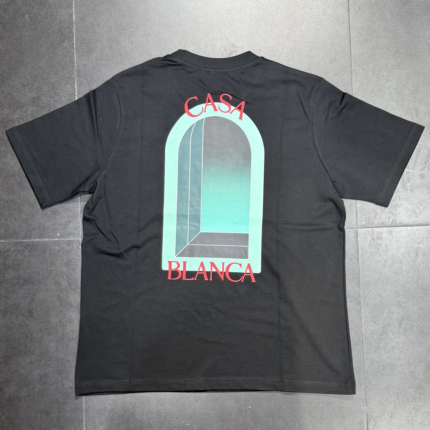 Casablanca L'Arch Printed Tee - Black