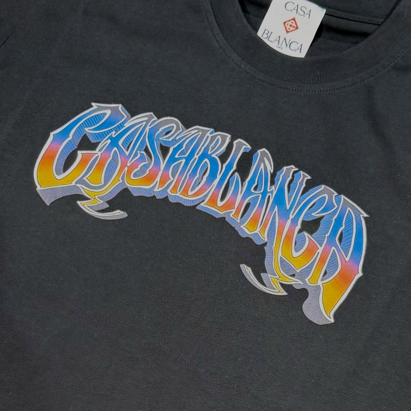 Casablanca Degradado Gotico Tee - Black
