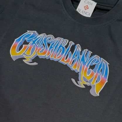 Casablanca Degradado Gotico Tee - Black