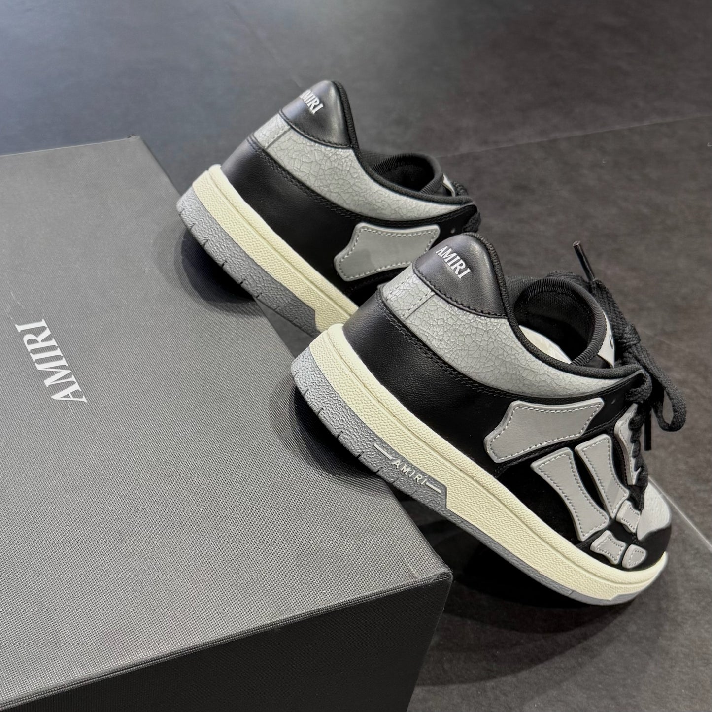 Amiri Skel Top Low - Asphalt