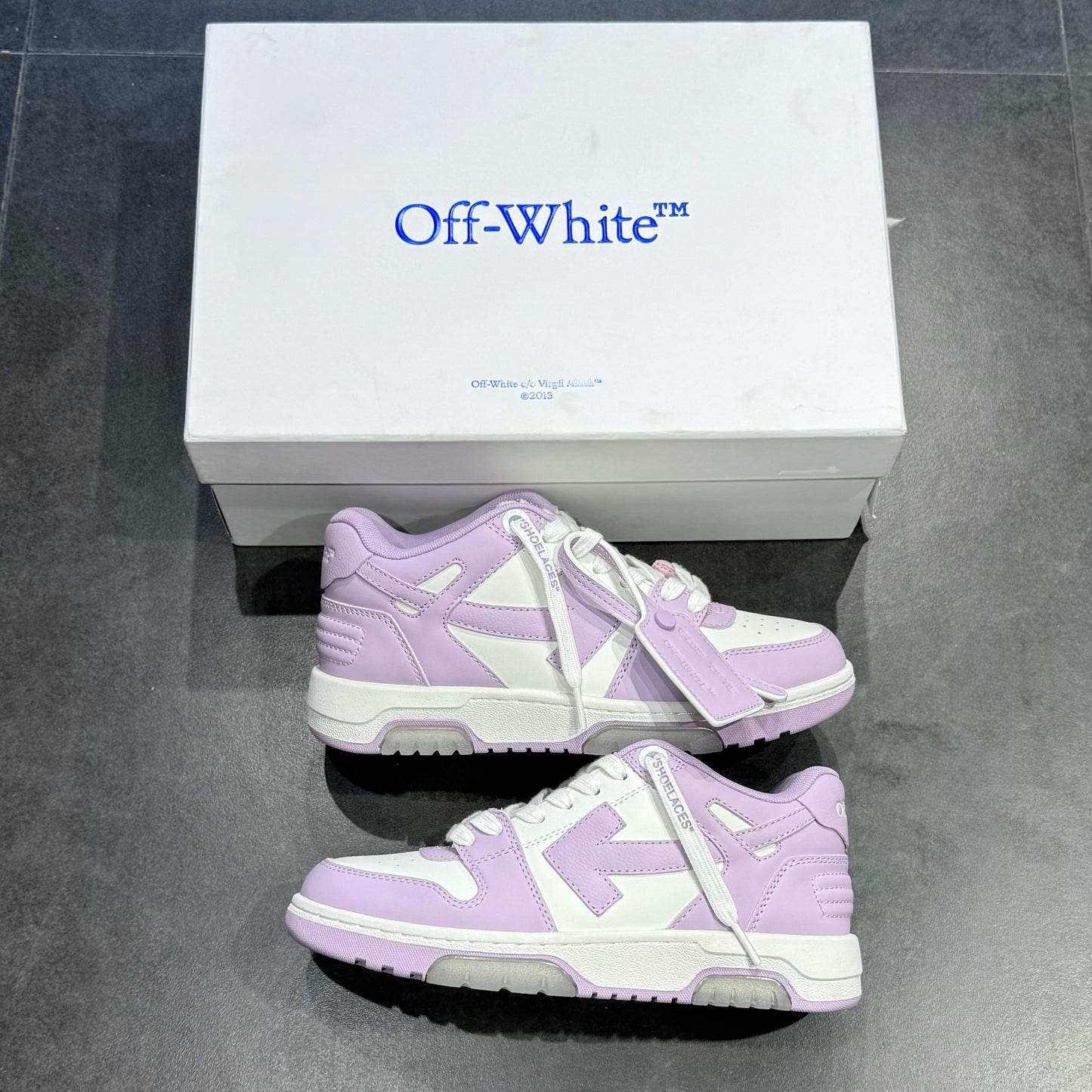 Off White Out Of Office - Lavander & White