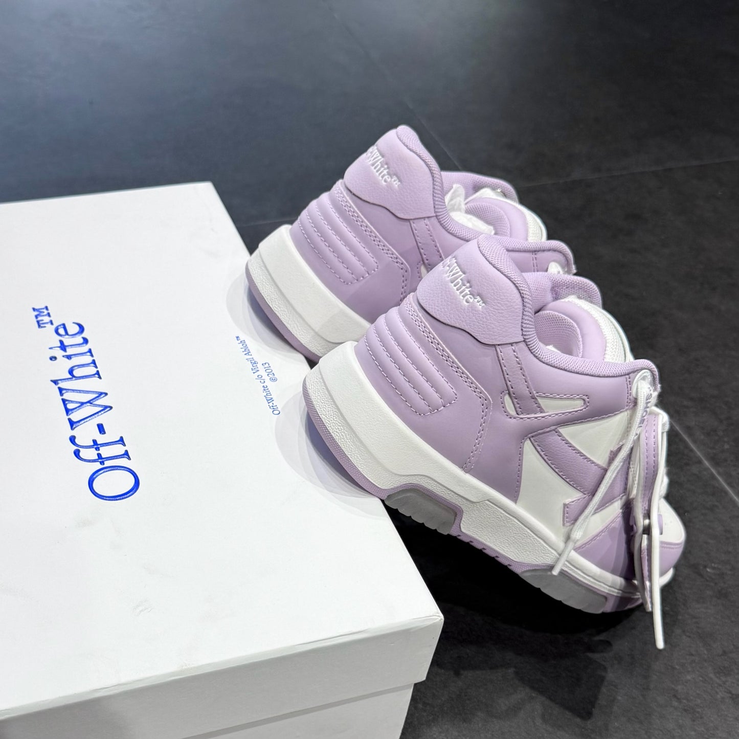 Off White Out Of Office - Lavander & White