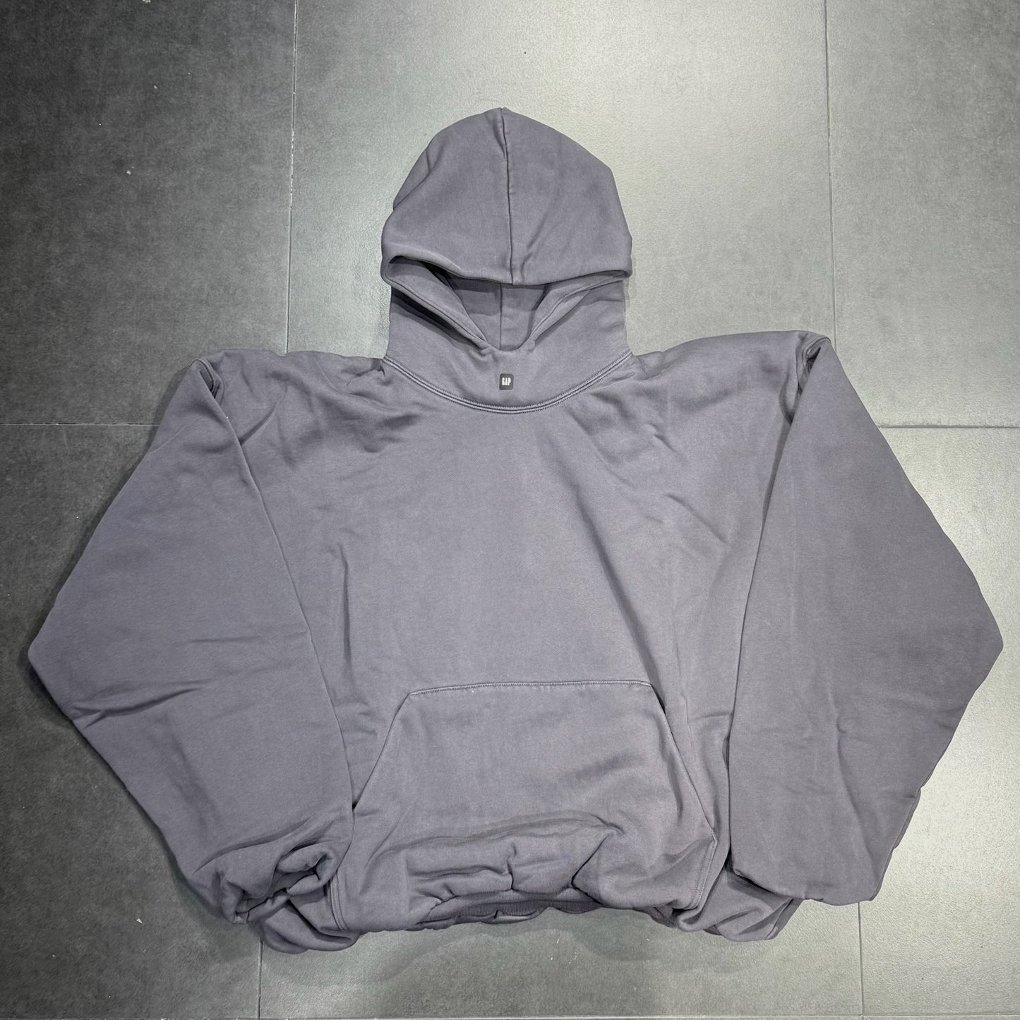 Yeezy x GAP x Balenciaga Logo Hoodie - Dark Grey
