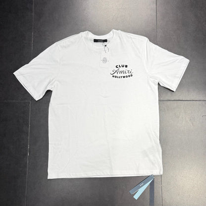 Amiri Club Logo Tee - White