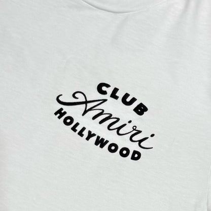 Amiri Club Logo Tee - White