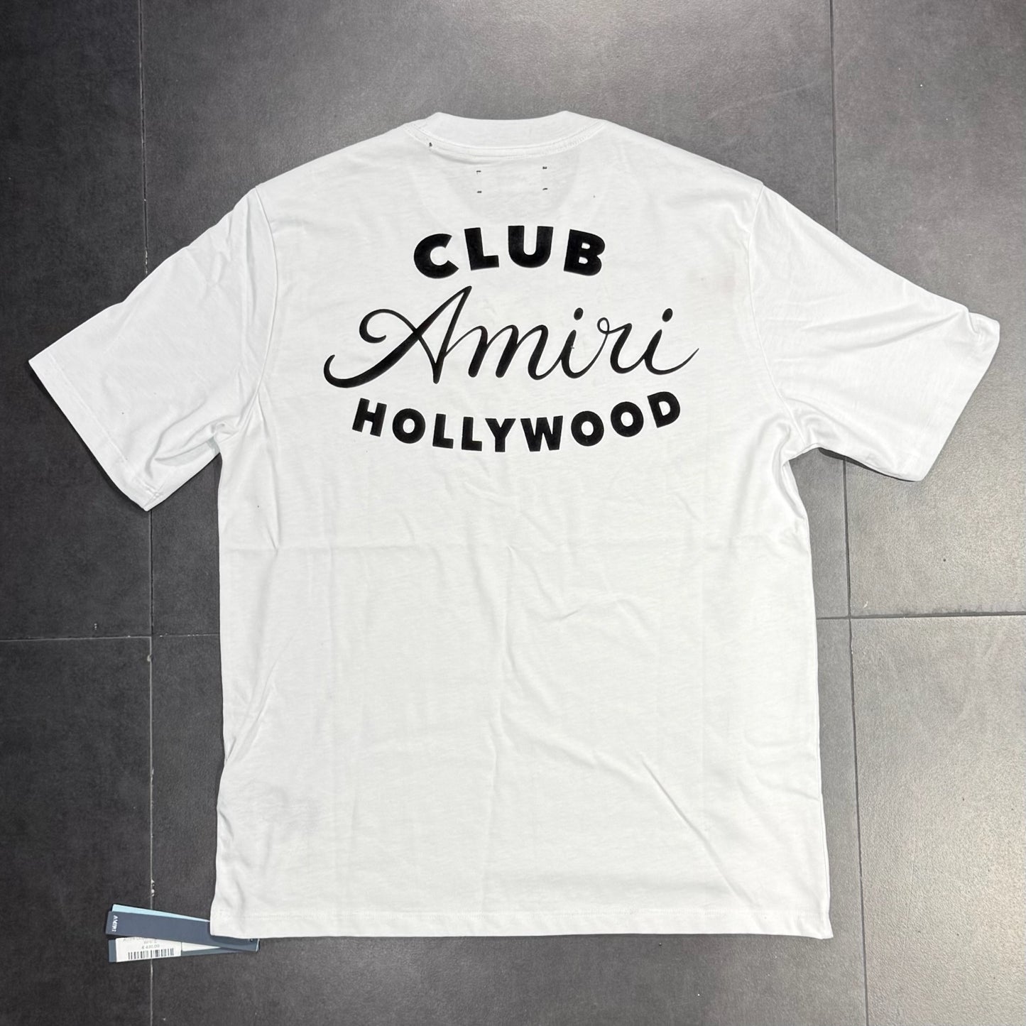 Amiri Club Logo Tee - White