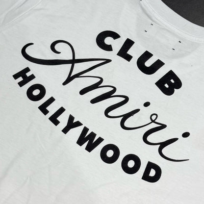 Amiri Club Logo Tee - White