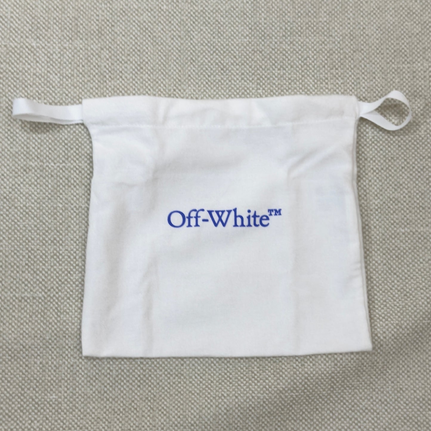 Off White Printed For Cards Quote Documents Holder - Black
