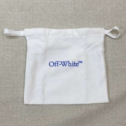 Off White Printed For Cards Quote Documents Holder - Black