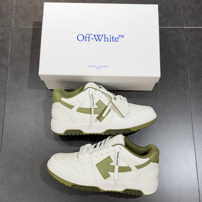 Off-White Out of Office - White & Olive Green