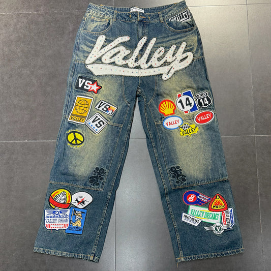 Vale Forever Valley Denim 1980s Carpenters - Blue