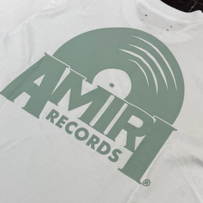 Amiri Records Tee - White