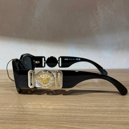 Versace Biggie Medusa Sunglasses - Black
