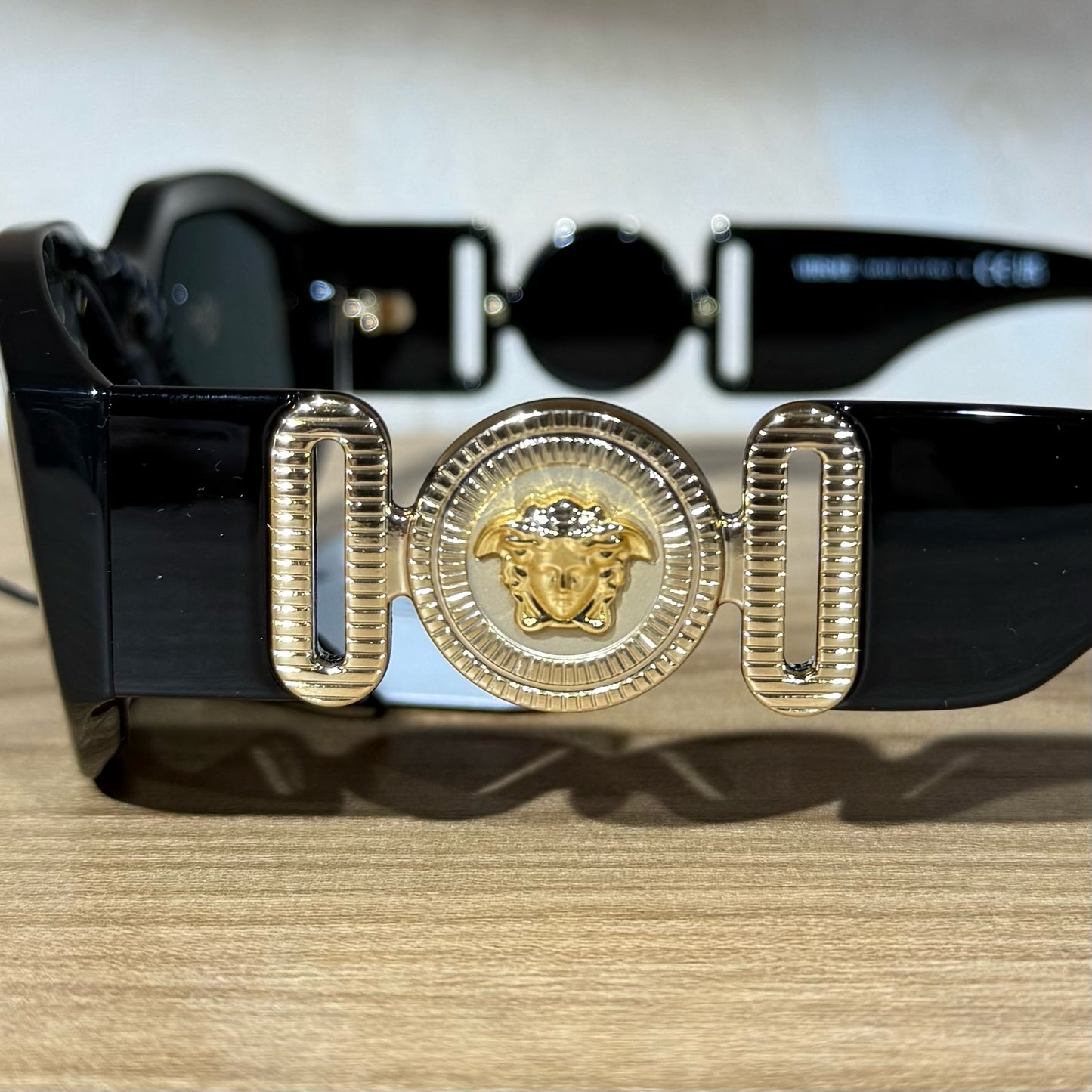 Versace Biggie Medusa Sunglasses - Black