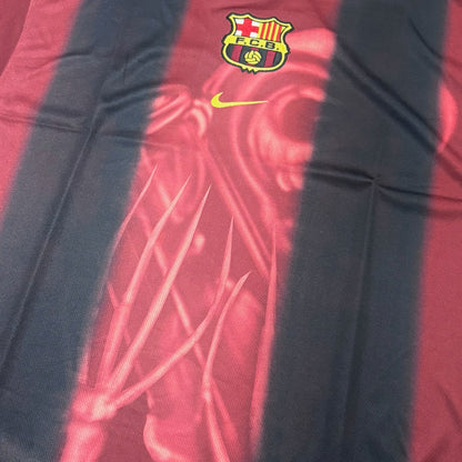 Travis Scott x FCB Barcelona Cactus Jack 2000/2001 Retro Skeleton Jersey