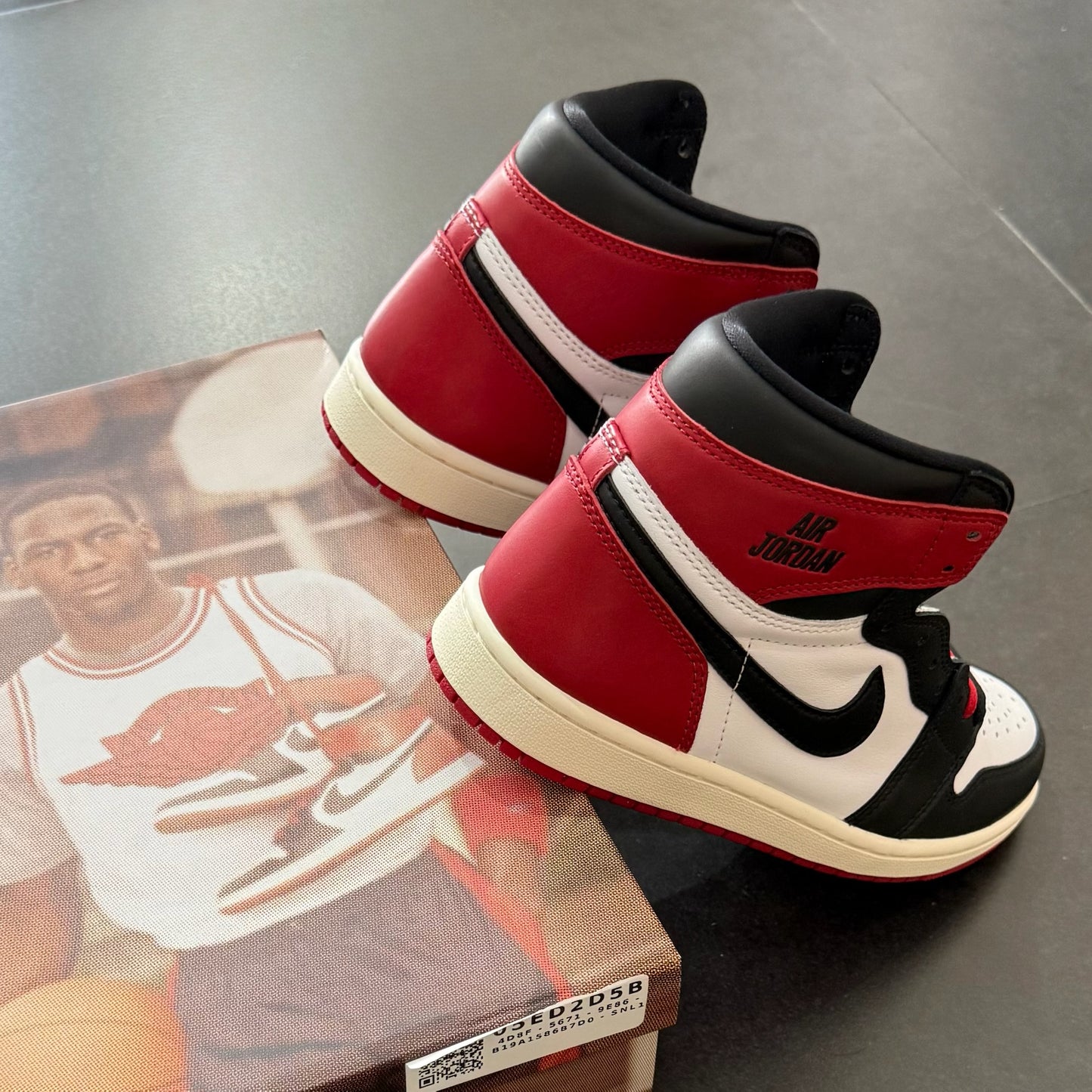 Jordan 1 High Reimagined - Black Toe