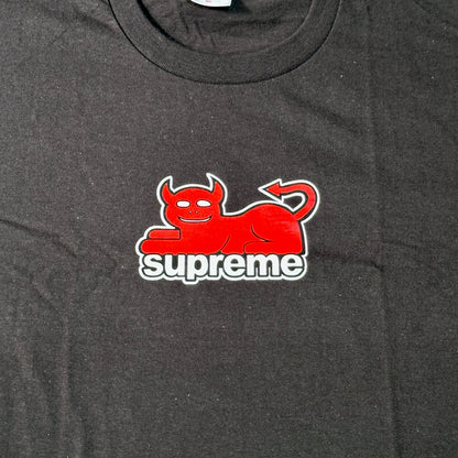 Supreme x Toy Machine Devil Cat Tee - Black