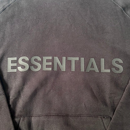 Essentials Hoodie Silicone Boxy - Dark Slate