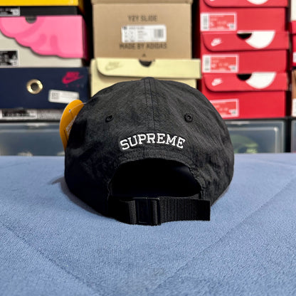 Supreme x Cordura Ripstop S Logo 6 Panel - Black