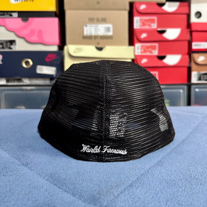 Supreme x New Era Box Logo Mesh Back Hat - Black