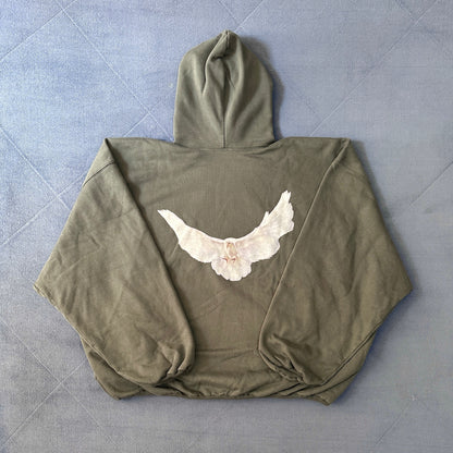 Yeezy x GAP x Balenciaga Dove Hoodie - Dark Green