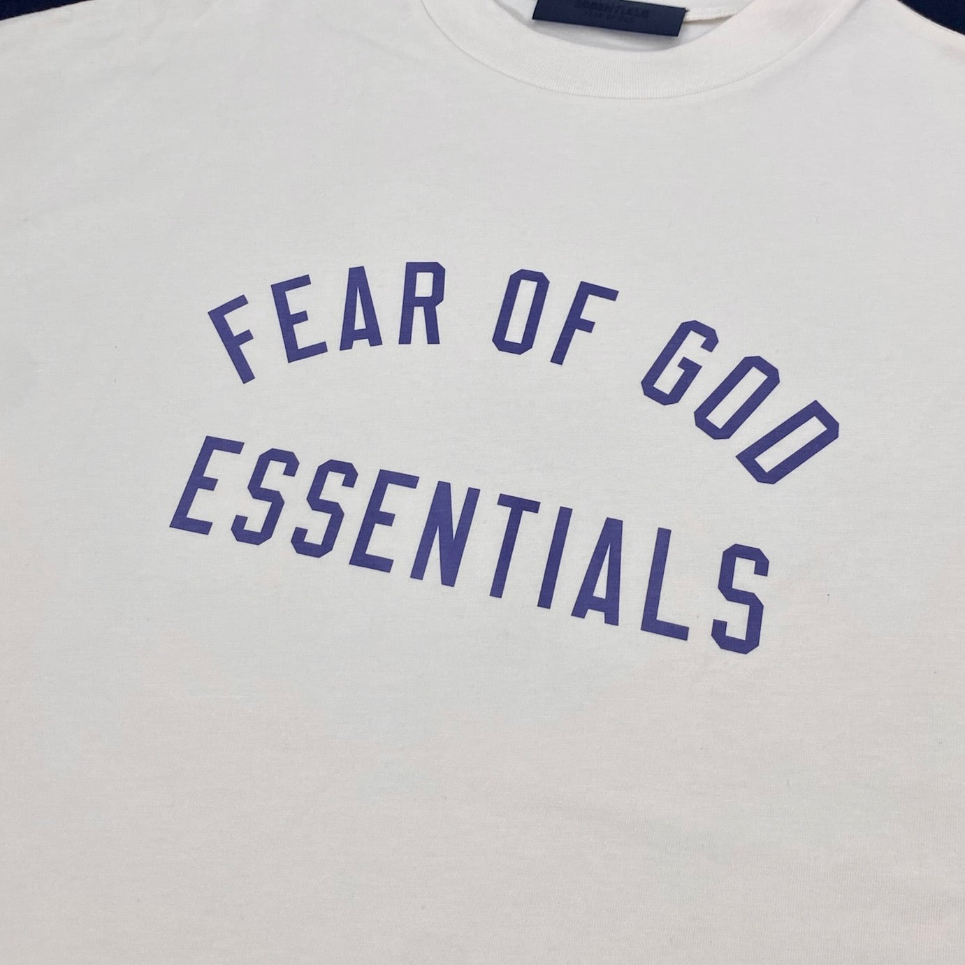 Essentials Fear Of God Jersey Crewneck Tee - Shell