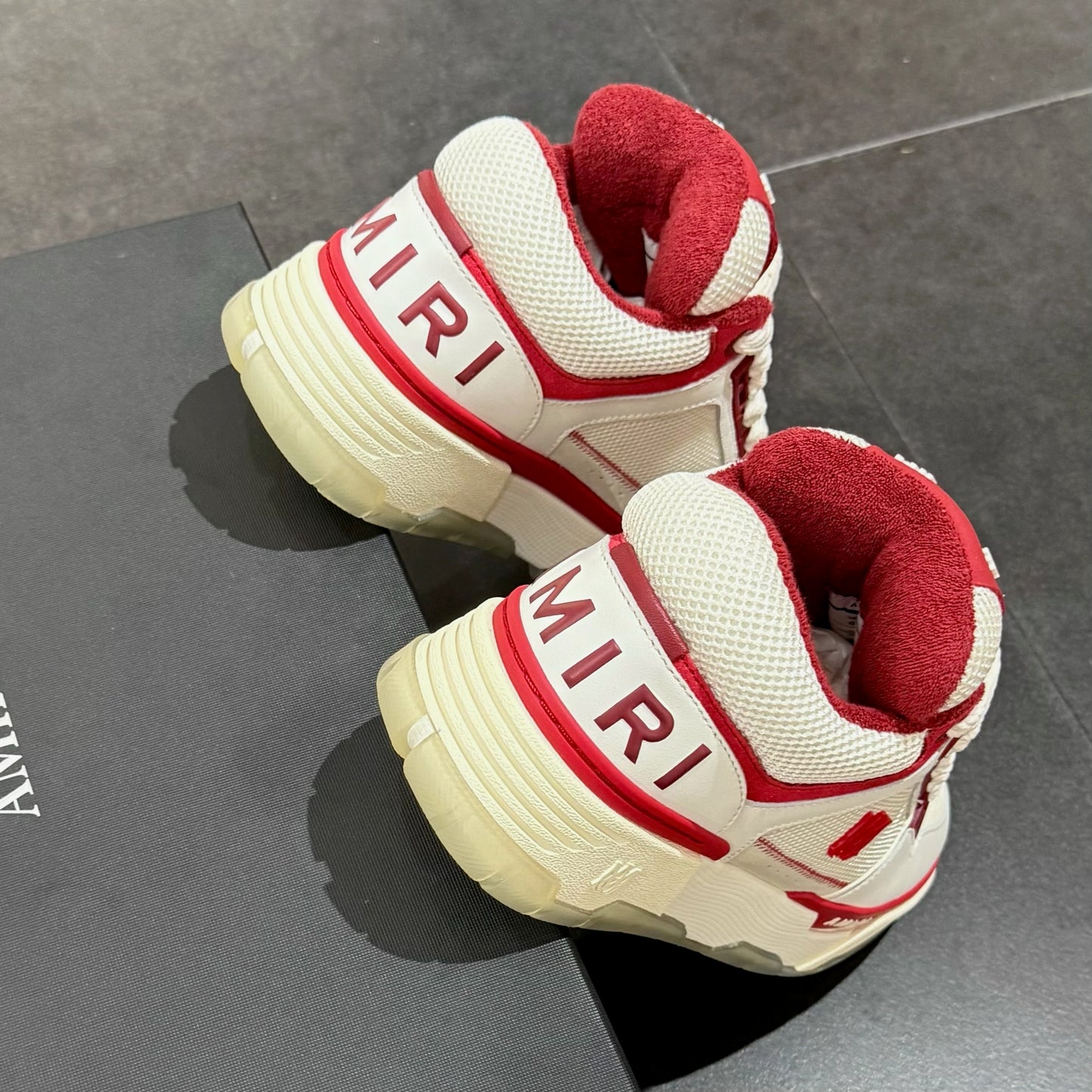 Amiri MA-1 -  White & Red