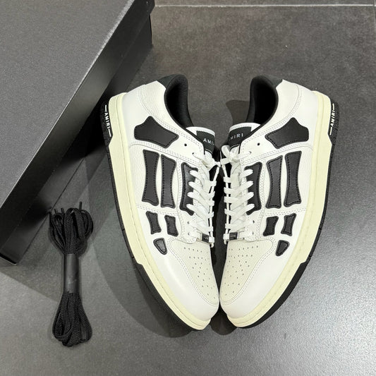 Amiri Skel Low - White & Black
